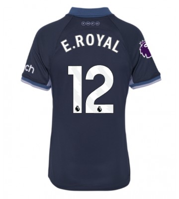 Tottenham Hotspur Emerson Royal #12 Udebanetrøje Dame 2023-24 Kort ærmer